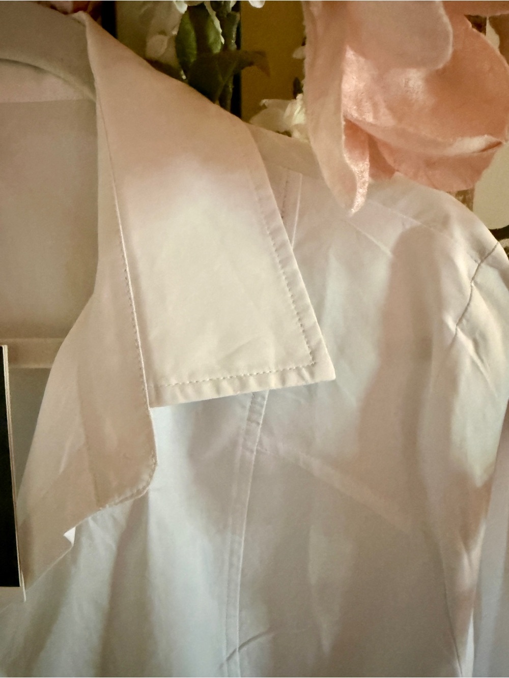 Uoozee White Collared Shirt - Clean Classic - Picture 5 of 7
